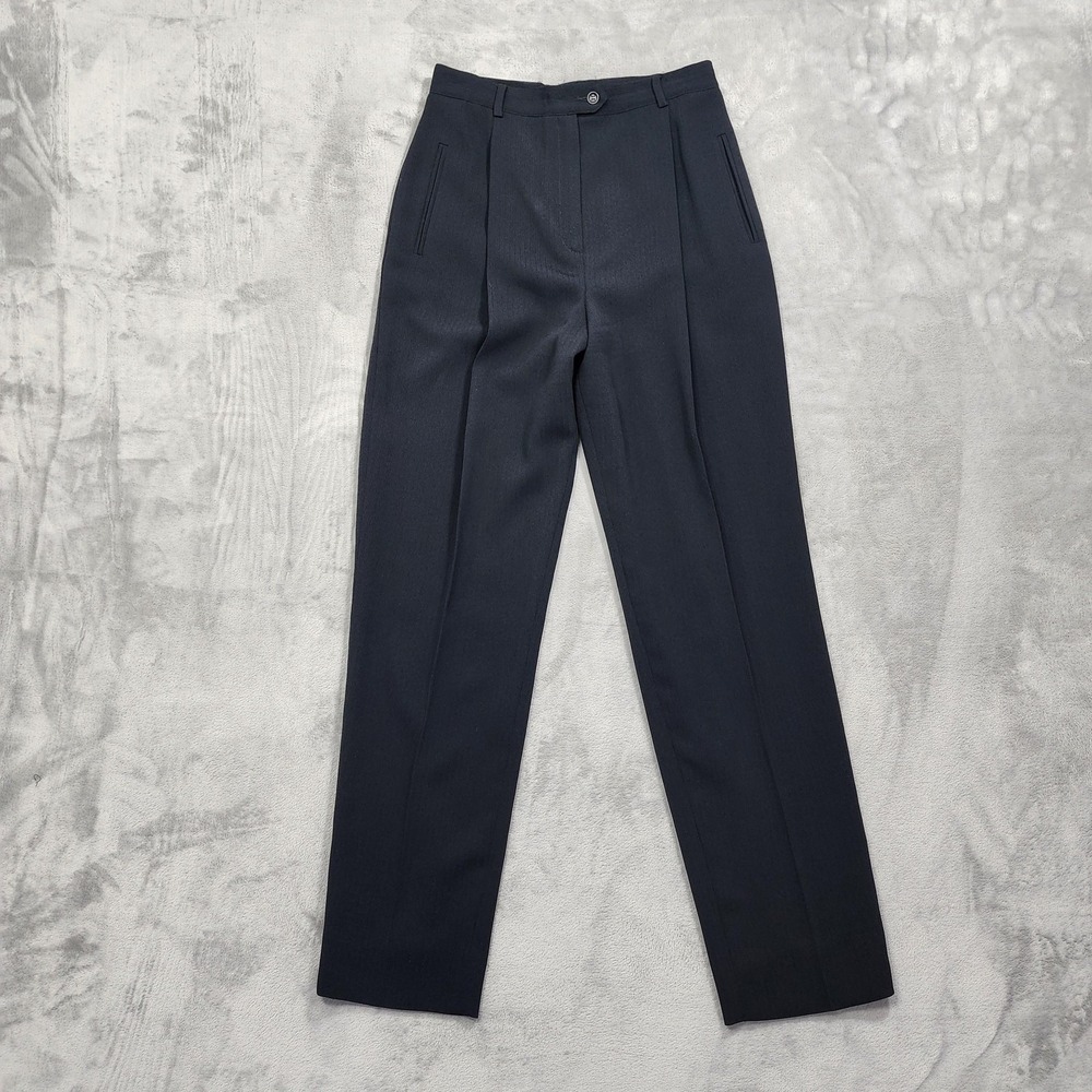 Vintage Garfield & Marks Pants Womens 10 Black Sydney Trouser Lined Office‎ USA